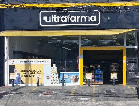 Fachada Principal Ultrafarma Getúlio Vargas